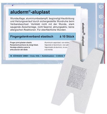 Aluderm aluplast elastisch Fingergelenkverband 10 St Pflaster