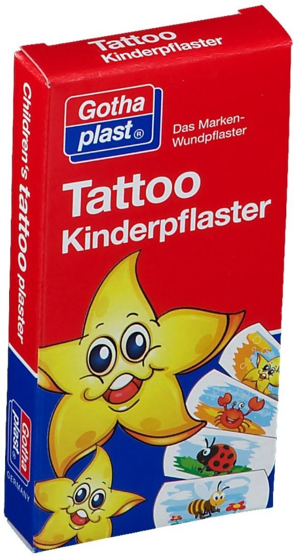 Tattoo Kinderpflaster 25x57 mm 8 St Pflaster