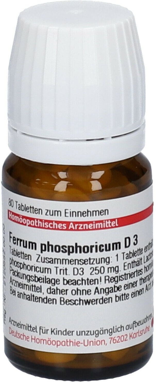 Ferrum Phosphoricum D 3 Tabletten 80 St