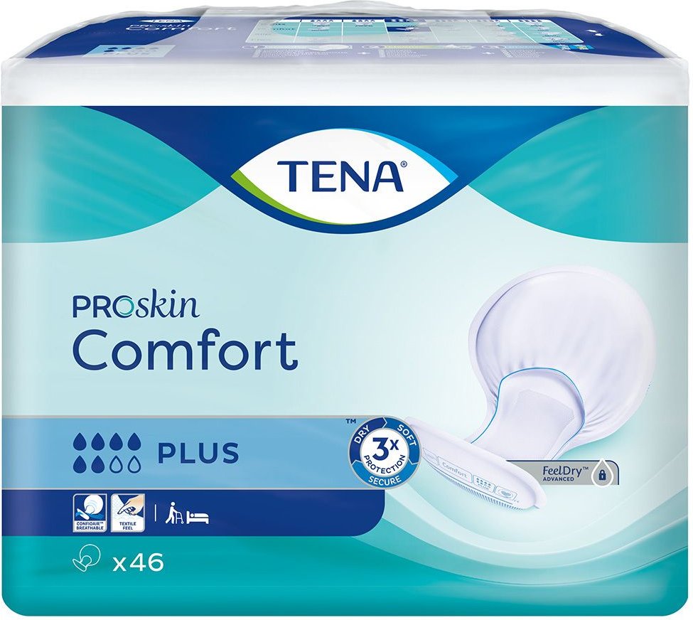 Tena Comfort plus Vorlage 2x46 St Einlagen