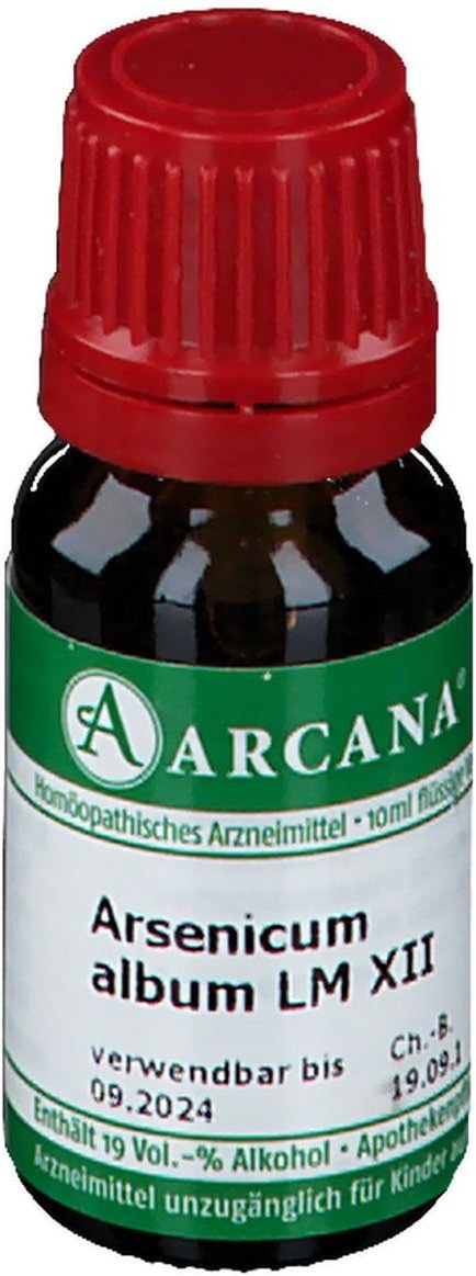 Arsenicum album Arcana LM 12 Dilution