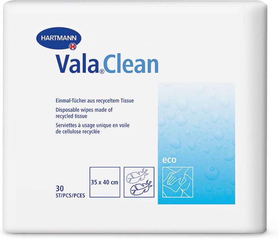 Valaclean Eco Einmal Tücher 35x40 cm 30 St