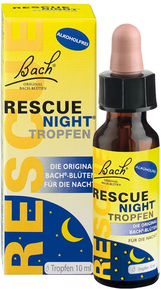 Bach Original Rescue night Tropfen alkoholfrei 10 ml