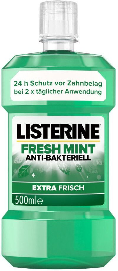 Listerine Fresh Mint Mundspülung 500 ml Lösung