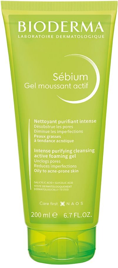 Bioderma Sebium Gel Moussant Actif Reinigungsgel 200 ml