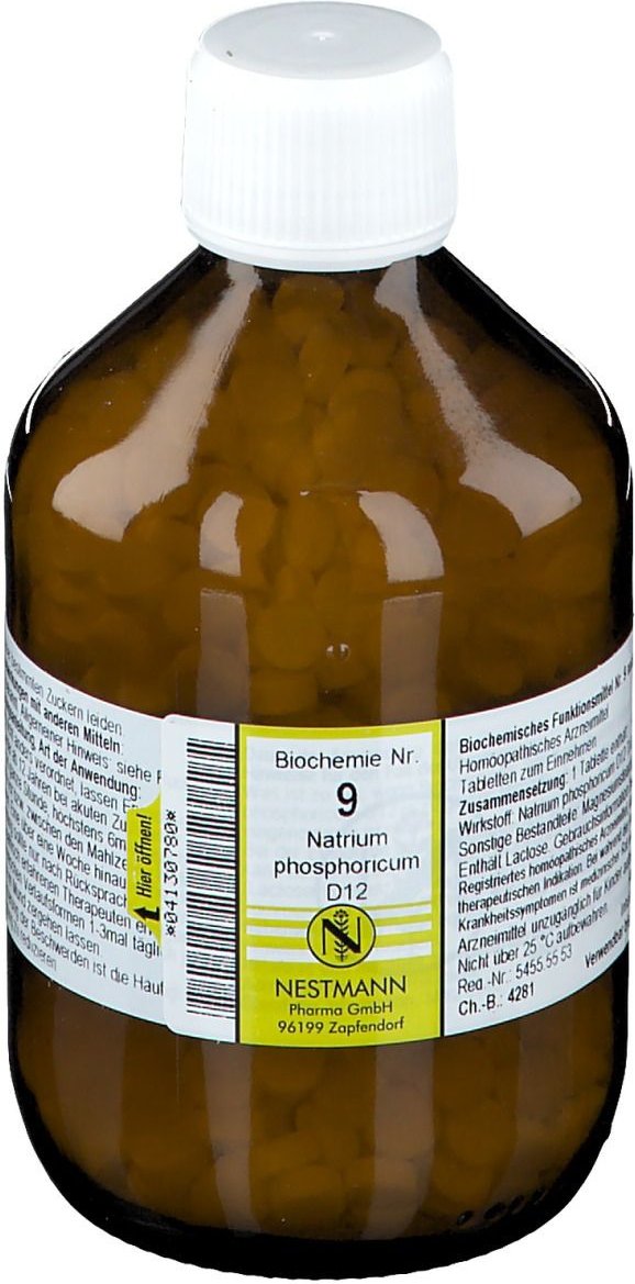 Biochemie 9 Natrium phosphoricum D 12 Tabletten 1000 St