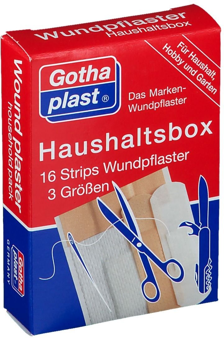 Gothaplast Haushaltsbox Strips 16 St Pflaster