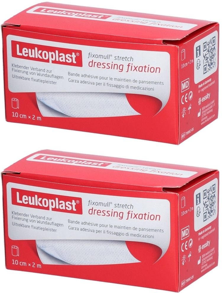 Leukoplast Fixomull stretch 10 cmx2 m 2x 2x1 St Verband