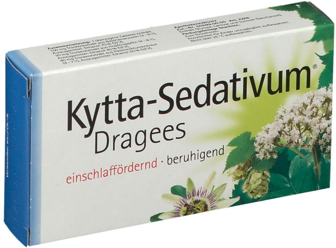 Kytta Sedativum Dragees 40 St Überzogene Tabletten