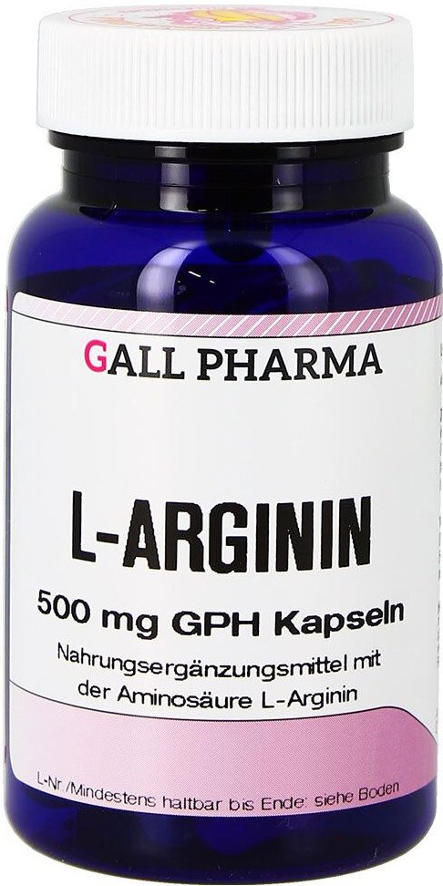 L-Arginin 500 mg GPH Kapseln