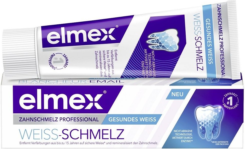 Elmex Zahnschmelz Prof.+gesundes Weiß Zahnpasta 75 ml