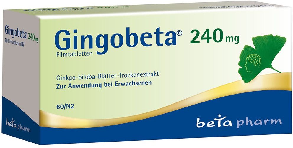 Gingobeta 240 mg Filmtabletten