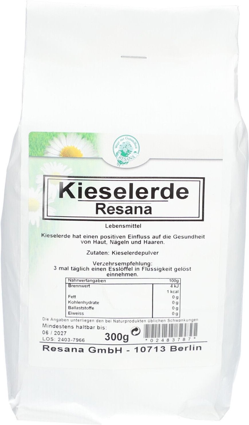 Kieselerde 300 g Pulver
