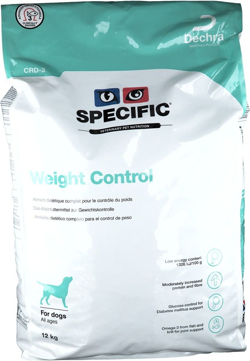Specific Crd-2 Weight Control 12kg 12 kg Pellets