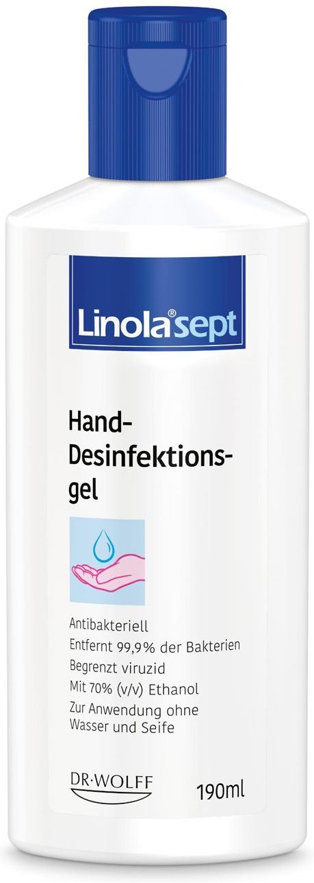 Linola sept Hand-Desinfektionsgel 190 ml Gel