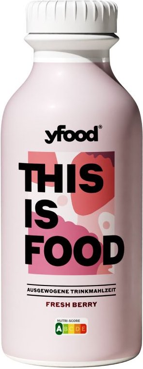 YFood Drink Fresh Berry 500 ml Trinklösung
