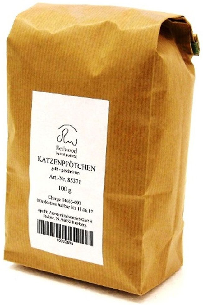Thumbnail - Katzenpfötchen gelb geschnitten 100 g Pulver