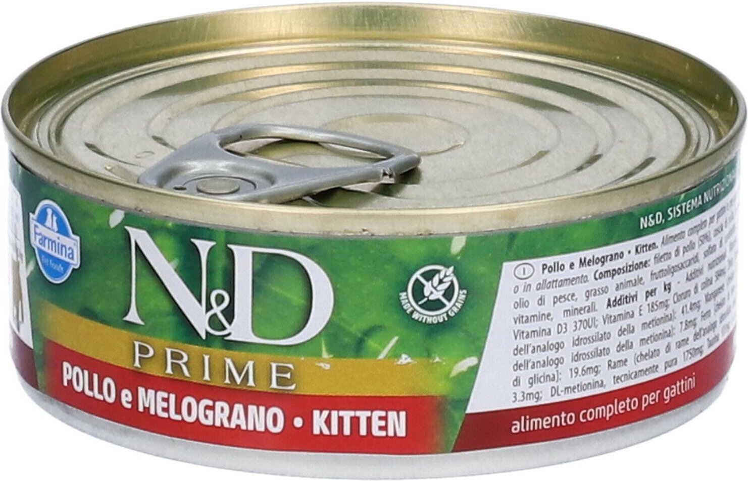 N&D WET CAT Prime Poll Kitt80G 80 g Futter