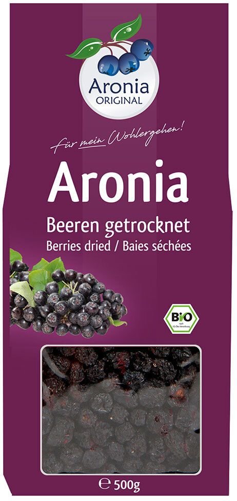 Aroniabeeren getrocknet Bio FH 500 g Früchte