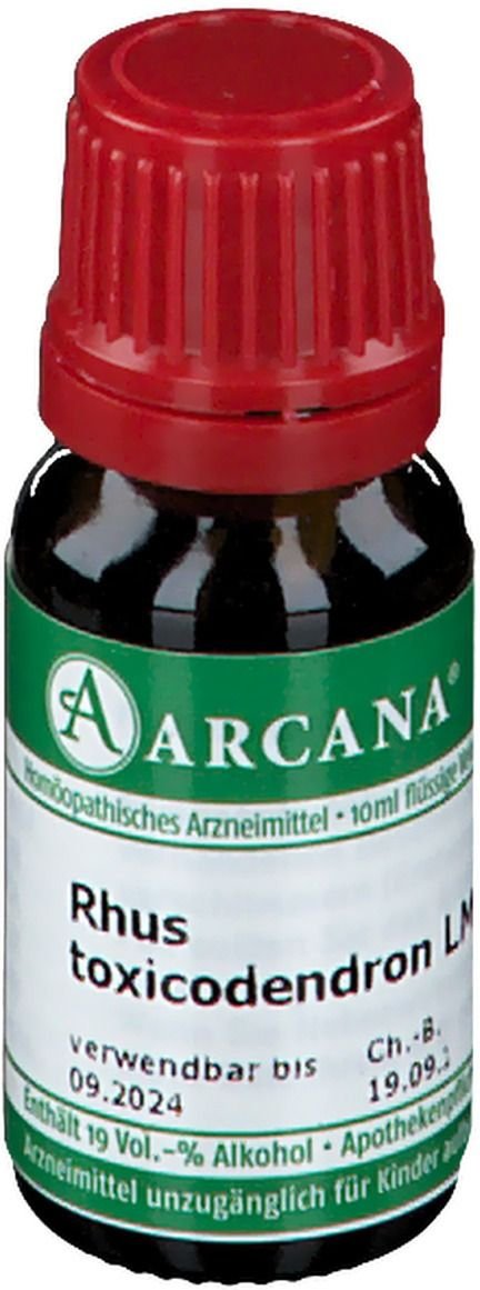 Rhus toxicodendron Arcana LM 6 Dilution