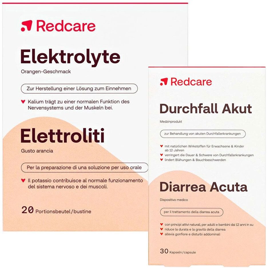 Redcare Elektrolyte + Durchfall Akut 1 St Set