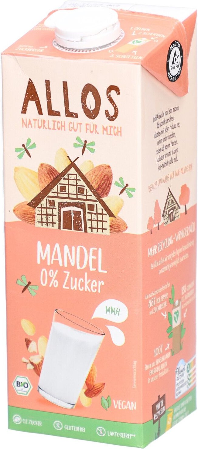 Allos Mandel Drink Tetra 1 lt l Flüssigkeit