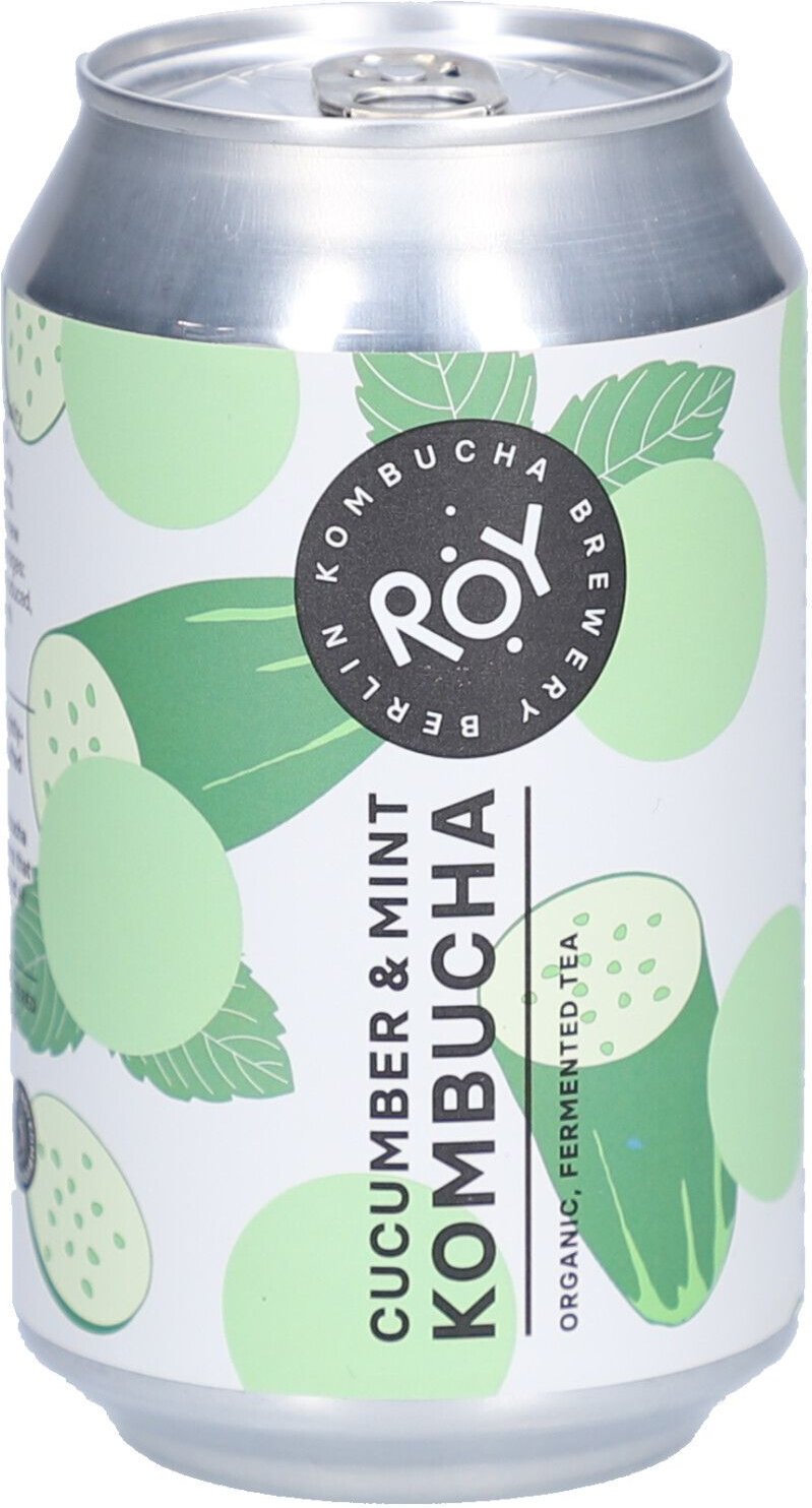 ROY Cucumber & Mint Kombucha 330 ml Dose