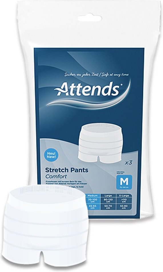 Attends Stretch Pants Comfort M 3 St Fixierhosen