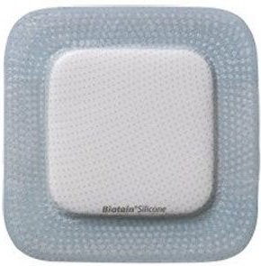 Biatain Silicone Ag Schaumverband 7,5x7,5 cm 5 St Verband