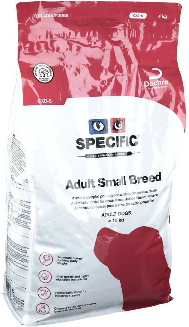 Specific Cxd-S Adult Small Breed 4kg 4 kg Pellets