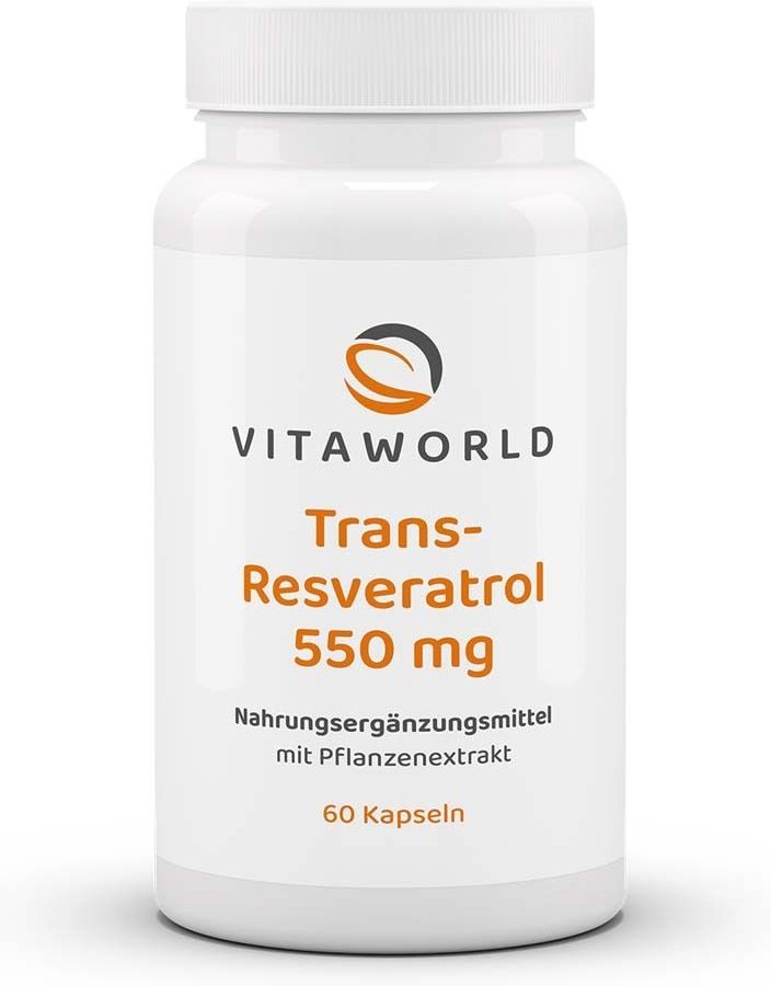 Trans-Resveratrol 550 mg Kapseln