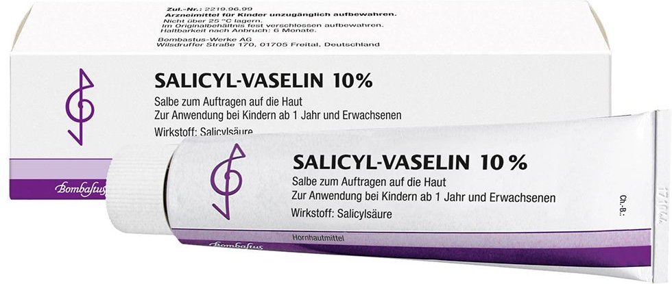 Salicyl Vaselin 10% Salbe 100 ml