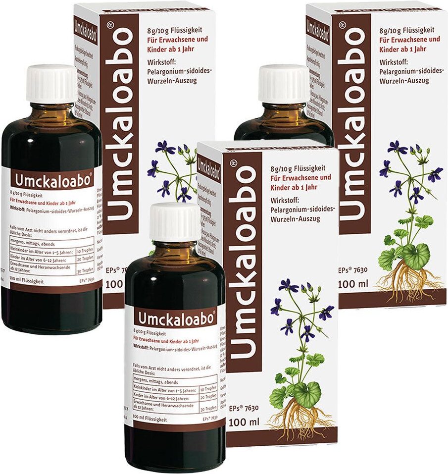 Umckaloabo 3x 100 ml 3x100 Flüssigkeit