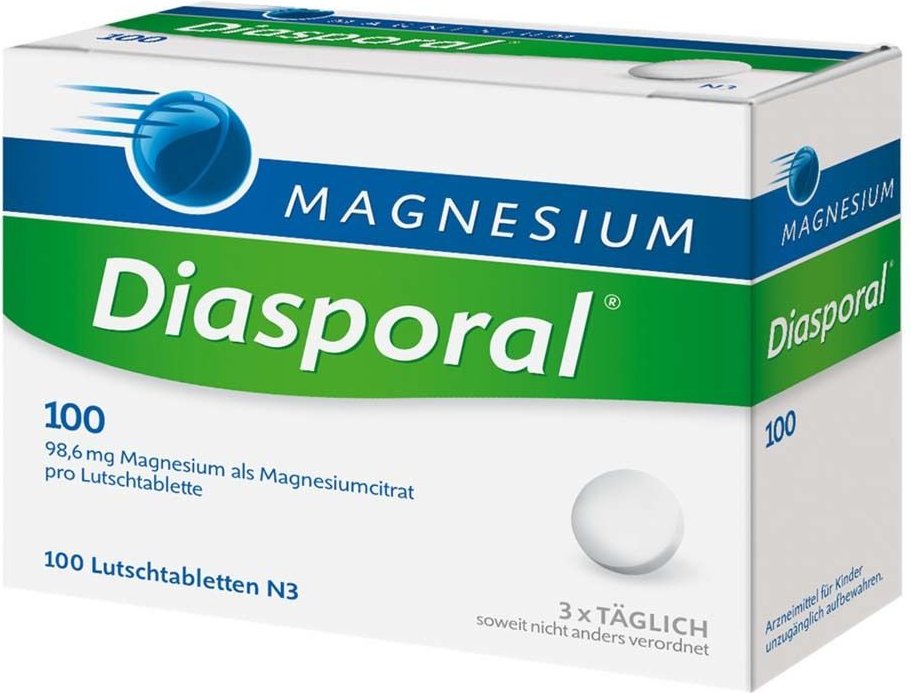 Magnesium Diasporal 100 Lutschtabletten St