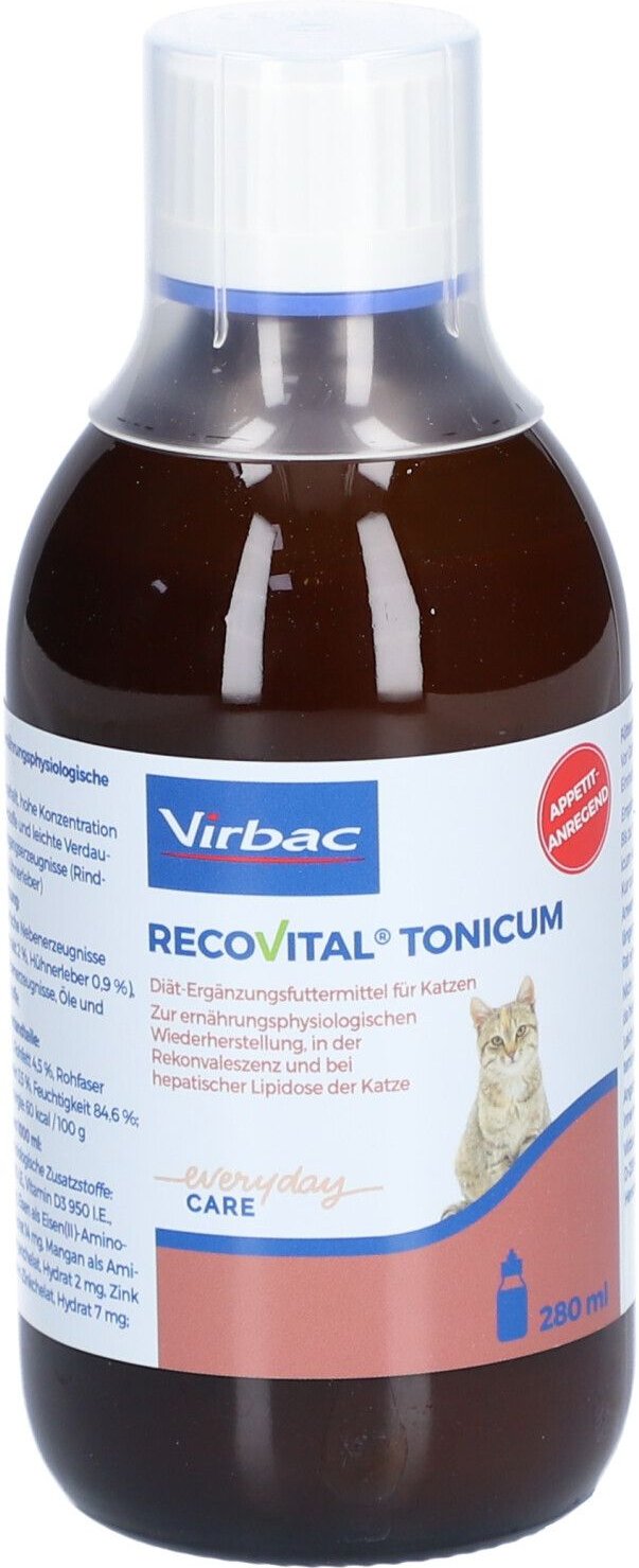 Thumbnail - Recovital Tonicum Diät-Erg.Futtermittel f.Katzen 280 ml Tonikum