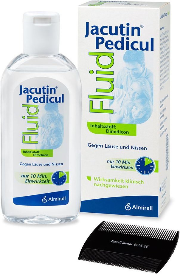 Jacutin Pedicul Fluid m.Nissenkamm 200 ml Lösung