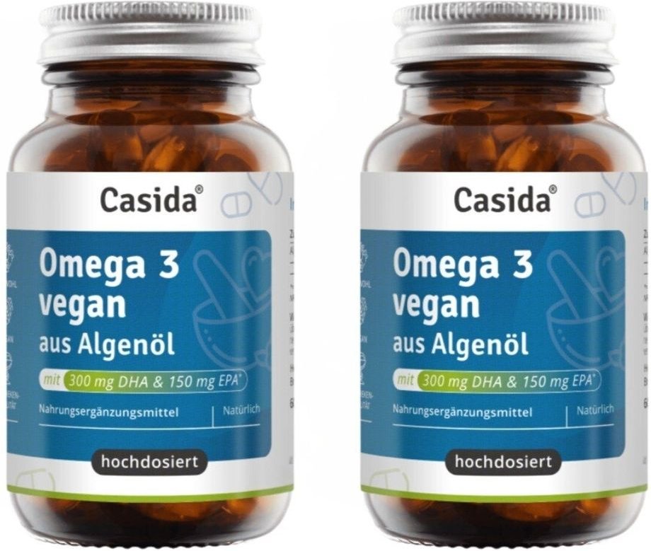 Omega 3 Vegan Algenoel x2 2x60 St Kapseln