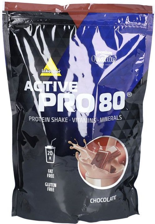 Inkospor Active Pro 80, Schokolade, Pulver 500 g Puder