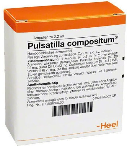 Pulsatilla Compositum Ampullen 100 St