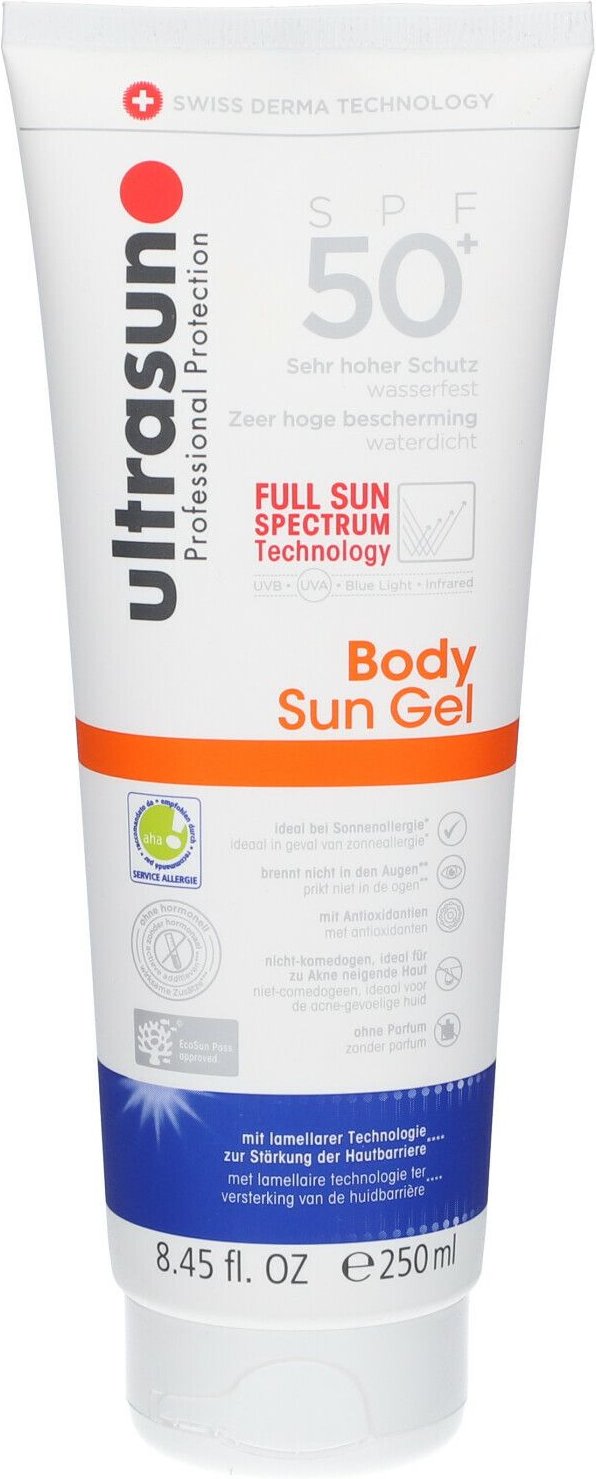 Ultrasun Sun Gel SPF 50+ 250 ml
