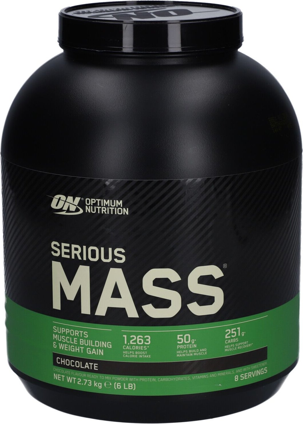 Optimum Nutrition Serious Mass 6LB Chocolate 2730 g Pulver