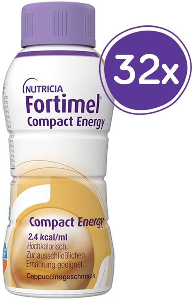 Fortimel Compact Energy Cappuccino 8x4x300 ml Flüssigkeit