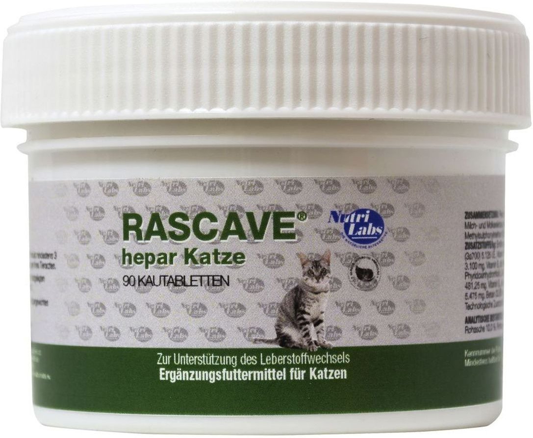 Rascave hepar Kautabletten f.Katzen 90 St