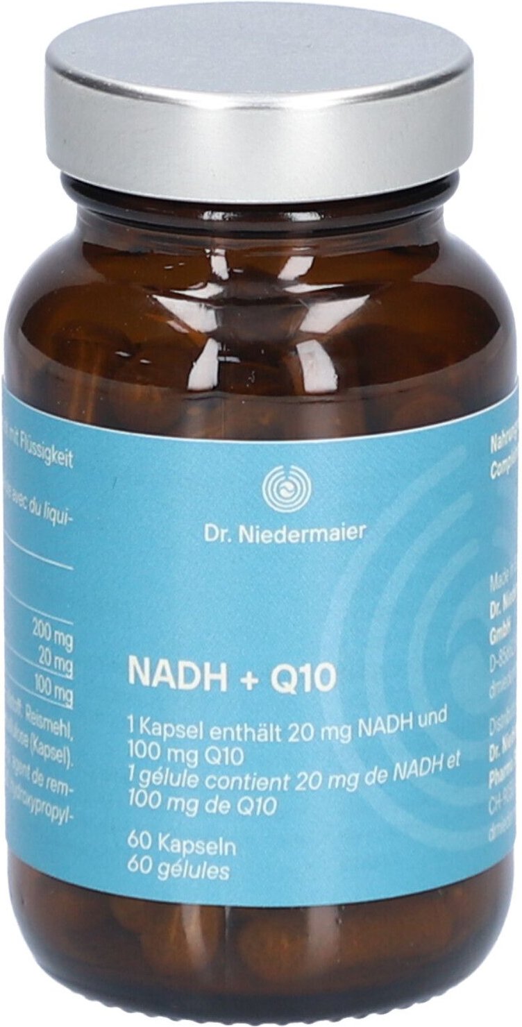 Dr.niedermaier Nadh+Q10 Hartkapseln 60 St
