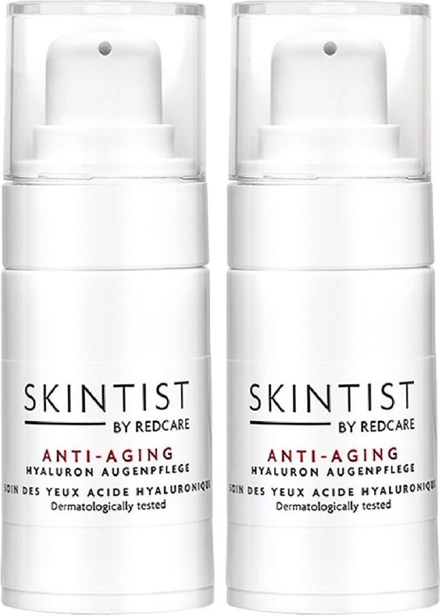 Skintist Anti-Aging Hyaluron Augenpflege Doppelpack 2x15 ml Creme