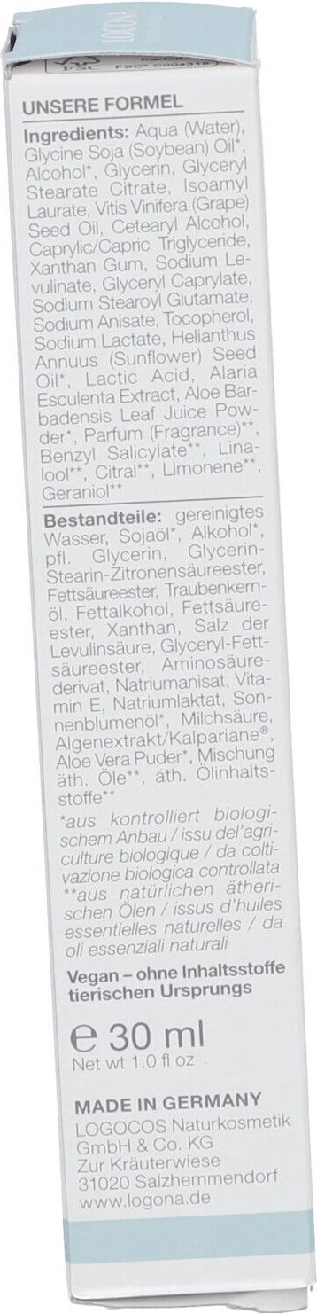 Classic Feuchtigkeitsspendende Tagescreme Bio-Aloe Vera 30 ml