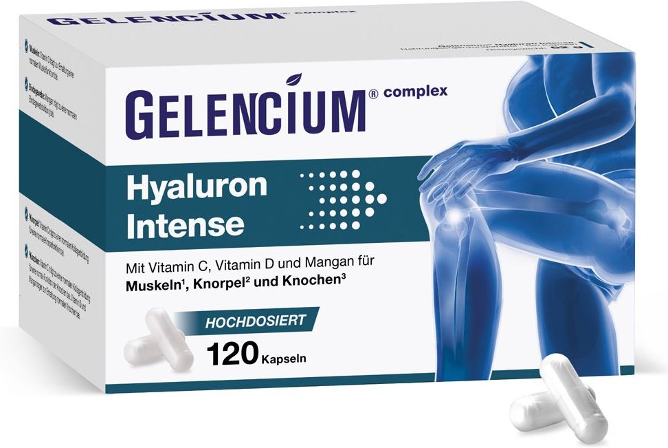 Gelencium Hyaluron Intense hochdos.Vitamin C Kaps. 120 St Kapseln