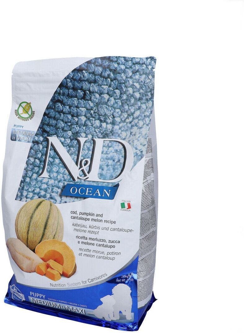 N&D OCE DOG M/Z/C PU M/Mx2,5Kg 2500 g Futter