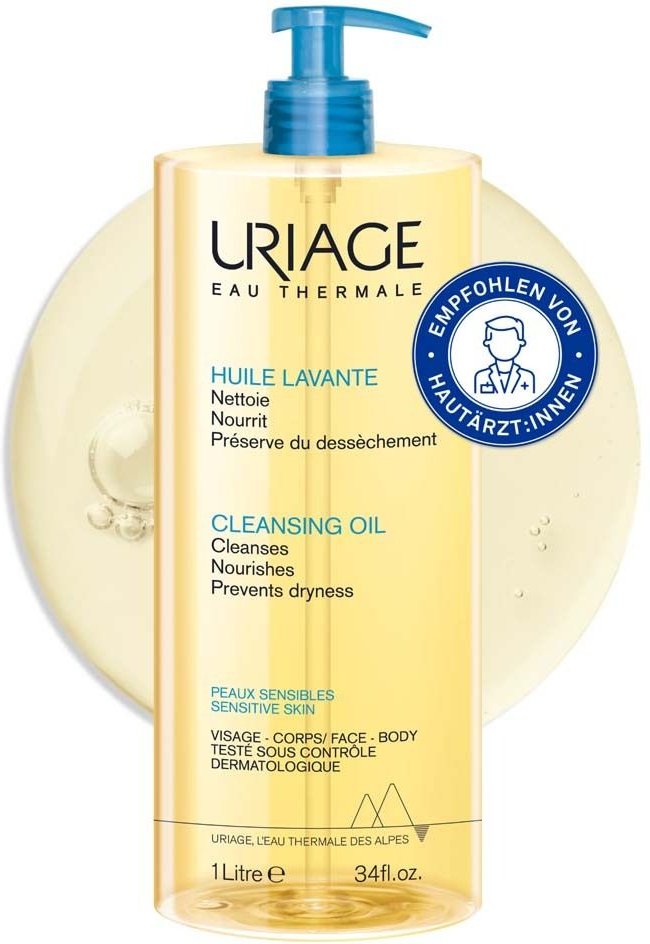 Uriage Reinigungsöl seifenfrei 1 l Öl