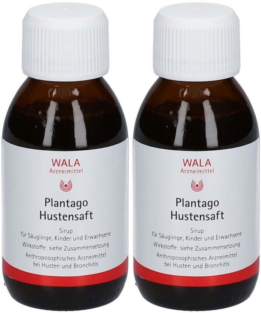 Plantago Hustensaft Doppelpack 2x90 ml Sirup